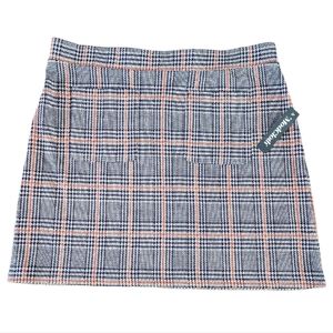 ModCloth Plaid Mini Skirt